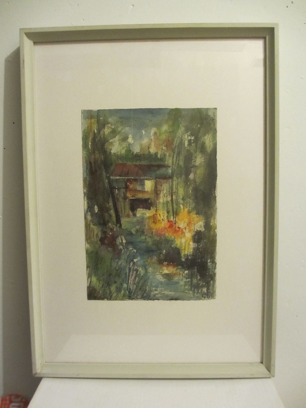 Gemälde: ORIGINAL Aquarell mit schönem Rahmen - ein Geschenk? – Gebraucht aus Adliswil von Shee 1