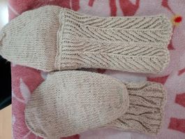 Wollsocken  - selbstgemacht - gr 39-42