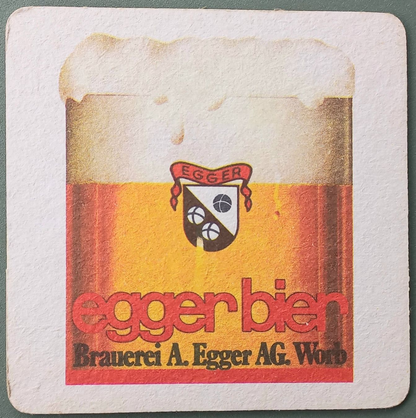 Sottobicchieri: Bierdeckel - Egger - CH – Usato da Niederuzwil venduto da lubimaja