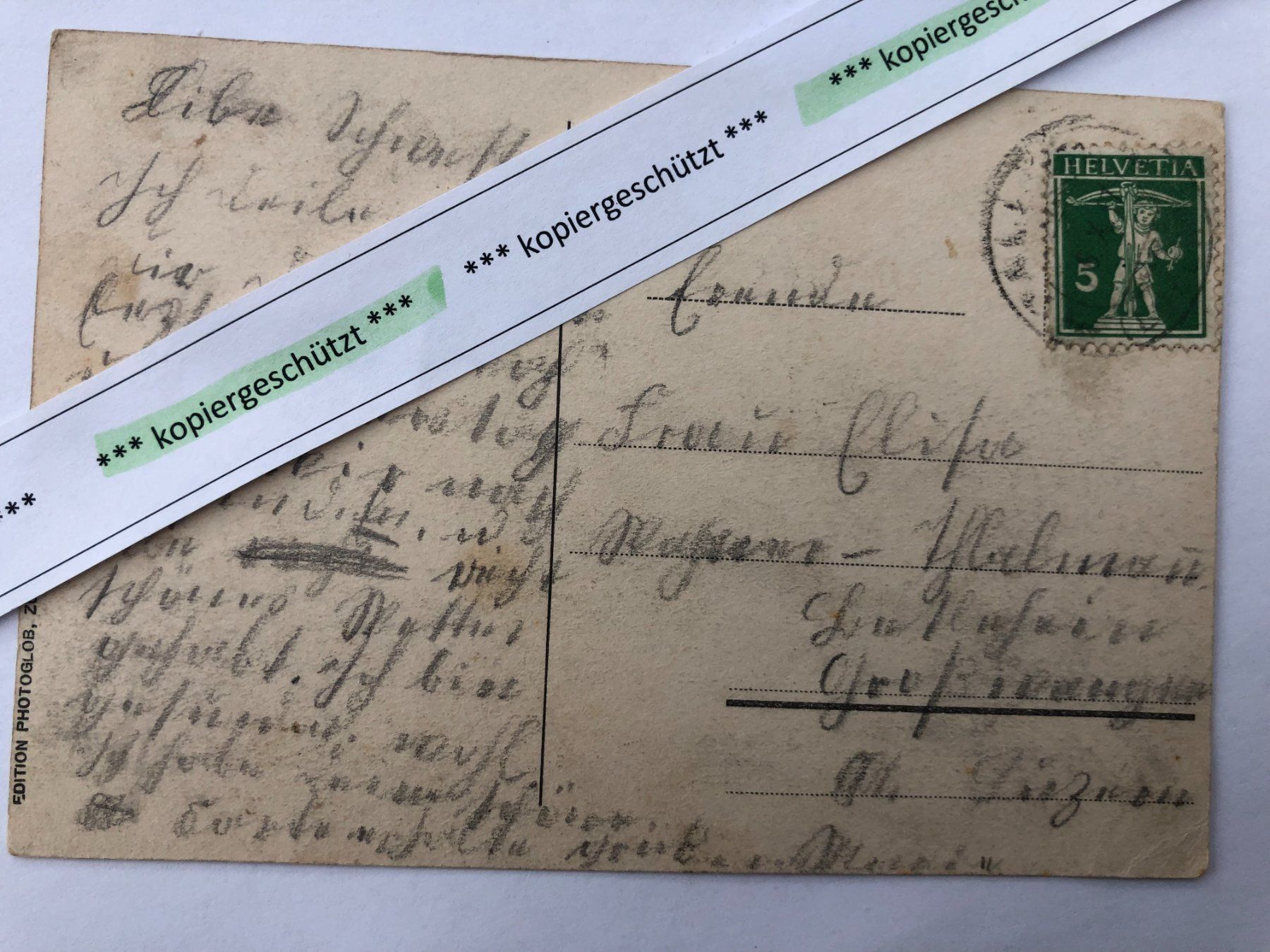 Cartoline postali: Einsiedeln Klosterplatz alt AK – Usato da Hefenhofen venduto da Bierinder 1