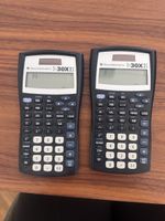 2 Taschenrechner Texas Instruments TI-30XII gebraucht