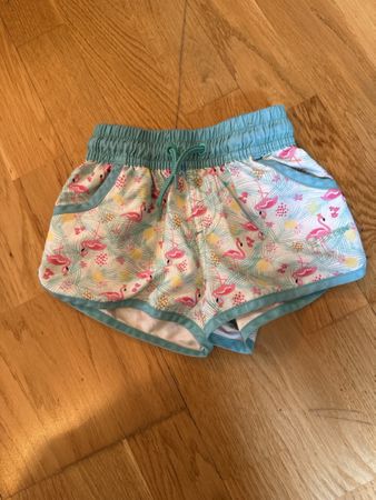 Flamingo Badehose, Grösse 98