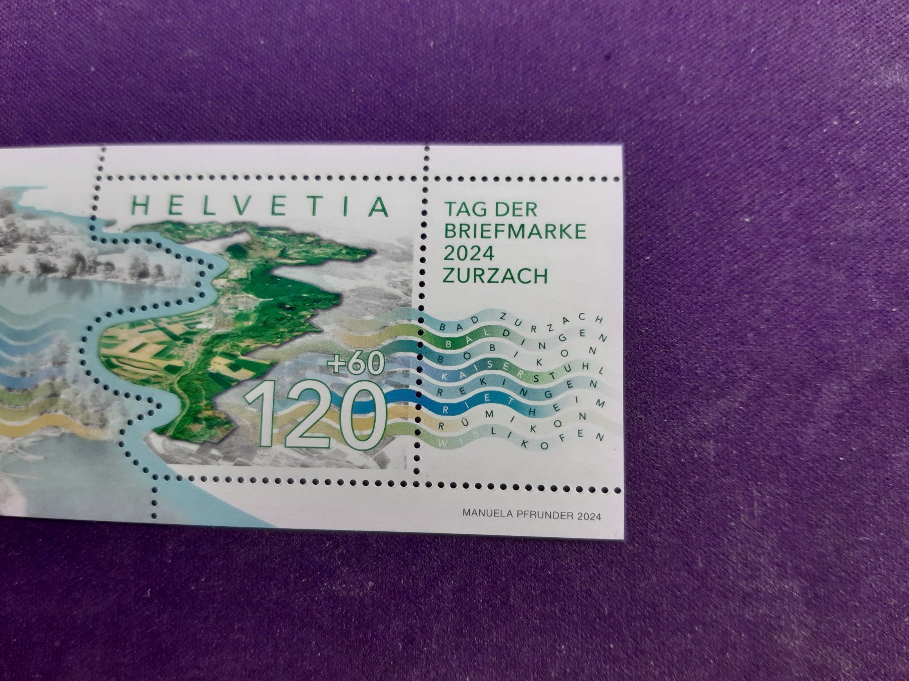 Tutti i francobolli: **Tag der Briefmarke 2024 ZURZACH,neu und ungestempelt – Nuovo (secondo la descrizione) da Wangs venduto da weisstannen01 1