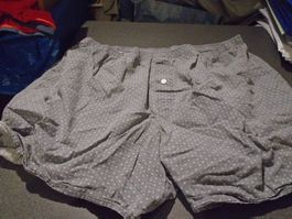 Boxer - Shorts ca. Grösse XL, Livergy, grau/Muster