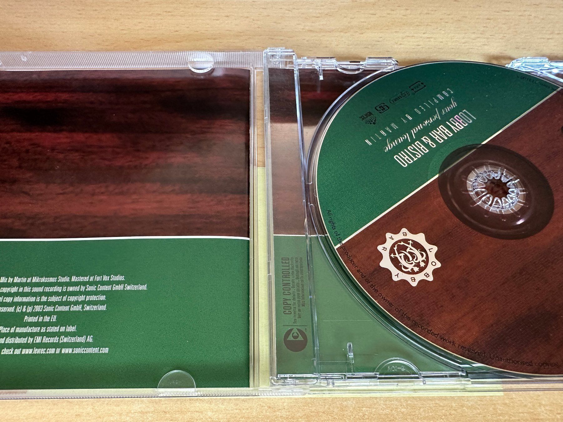 CD: Various – Lobby Bar & Bistro – Usato da Rikon im Tösstal venduto da Alpenmutz 2