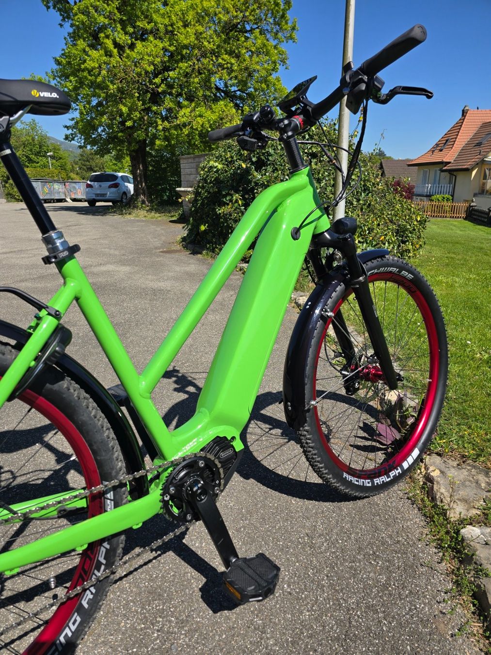 Velos: Custom E-MTB, Bafang M600, 140 N/m neuwertig – Gebraucht aus Flumenthal von Zermatty 2