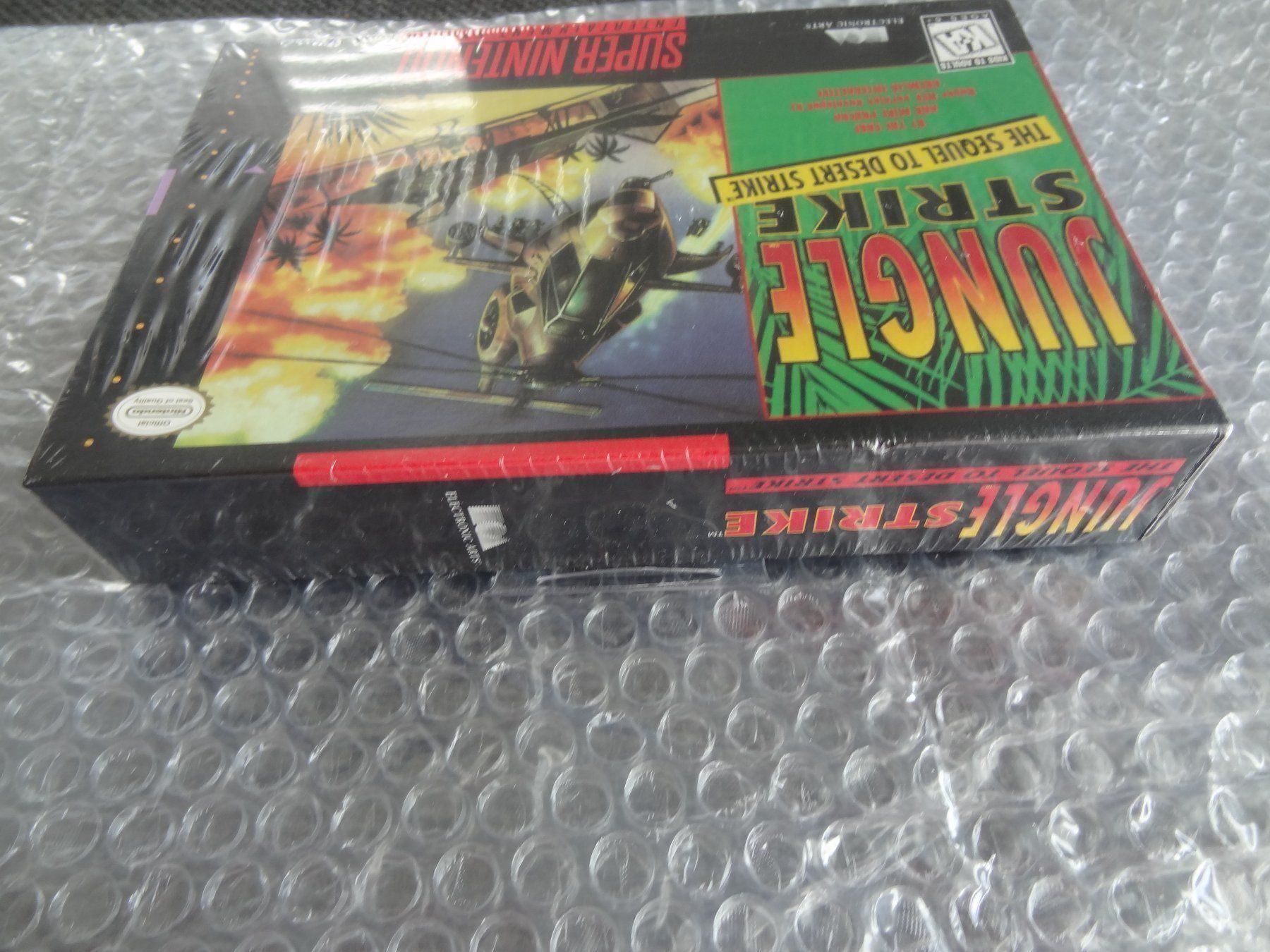 Spiele: JUNGLE STRIKE snes Super Nintendo US NEU – Neu und originalverpackt aus Lyss von Famicom 4