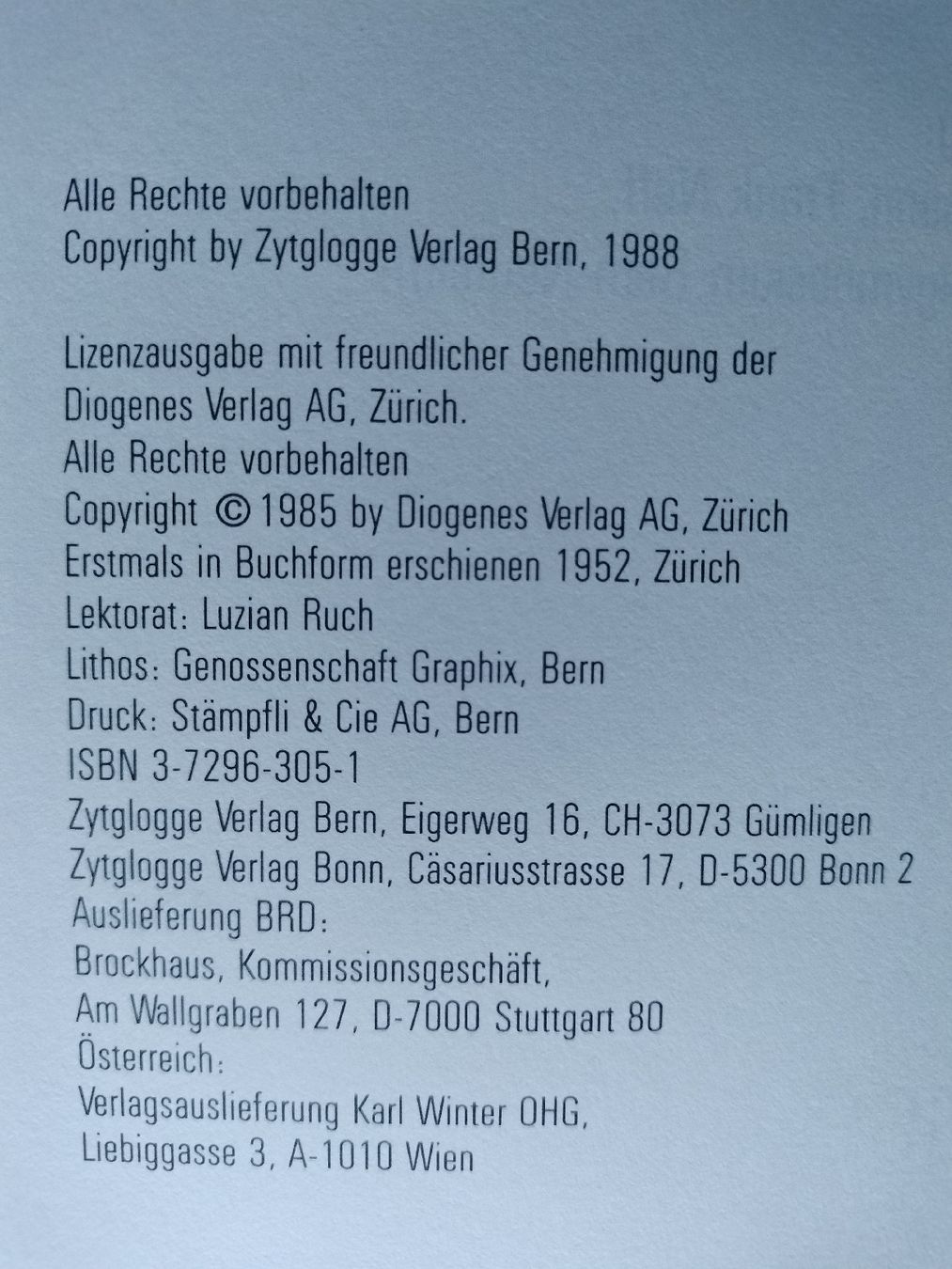 Fumetti: Comic , Der Richter und sein Henker 1988 – Usato da Schwanden Sigrisw venduto da cadieux71 2