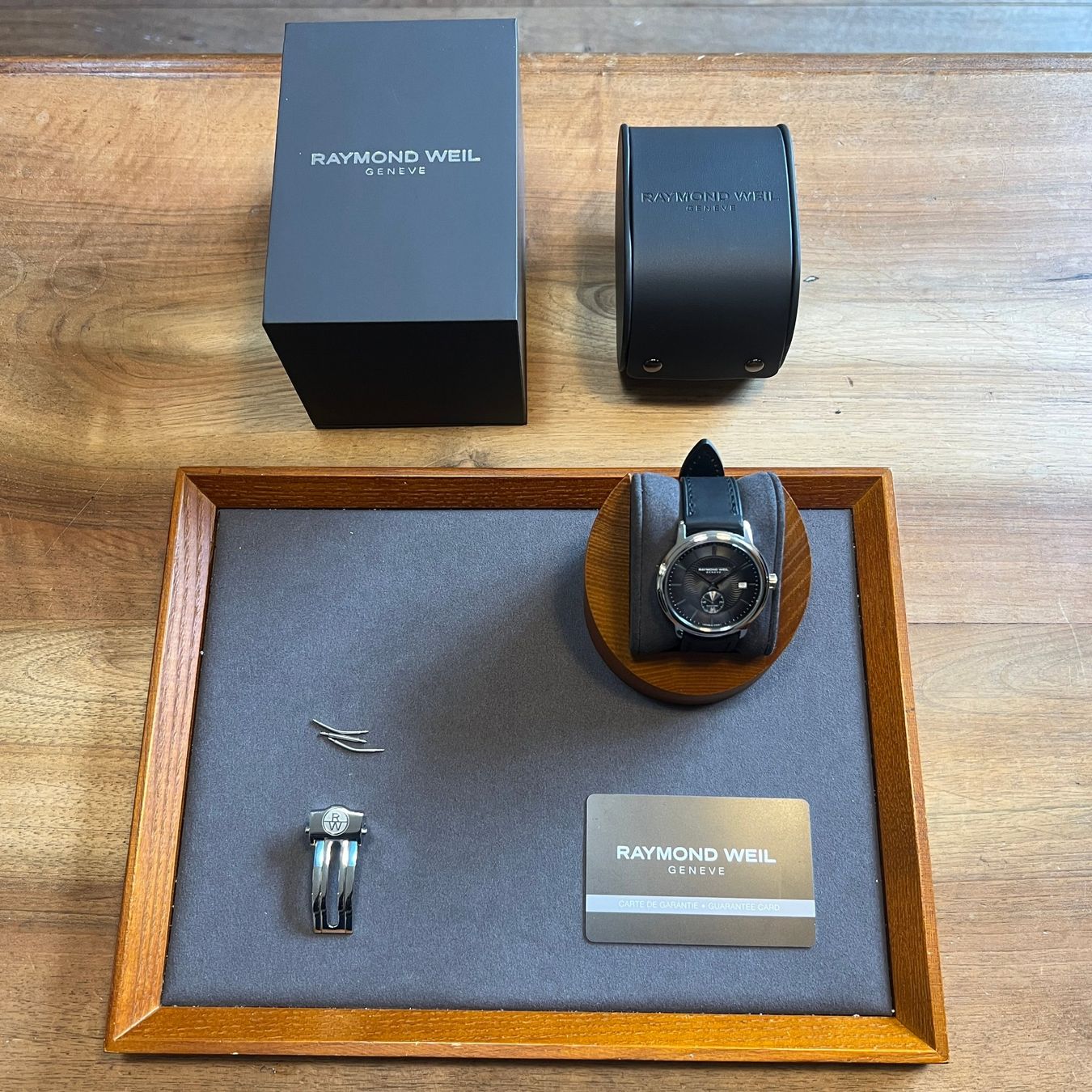 Raymond Weil Orologi: Raymond Weil Maestro Small Second Full Set 2238-STC-60001 – Usato da Carouge GE venduto da Watchaser 9