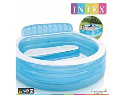 Intex Pool Rund mit Sitzbank