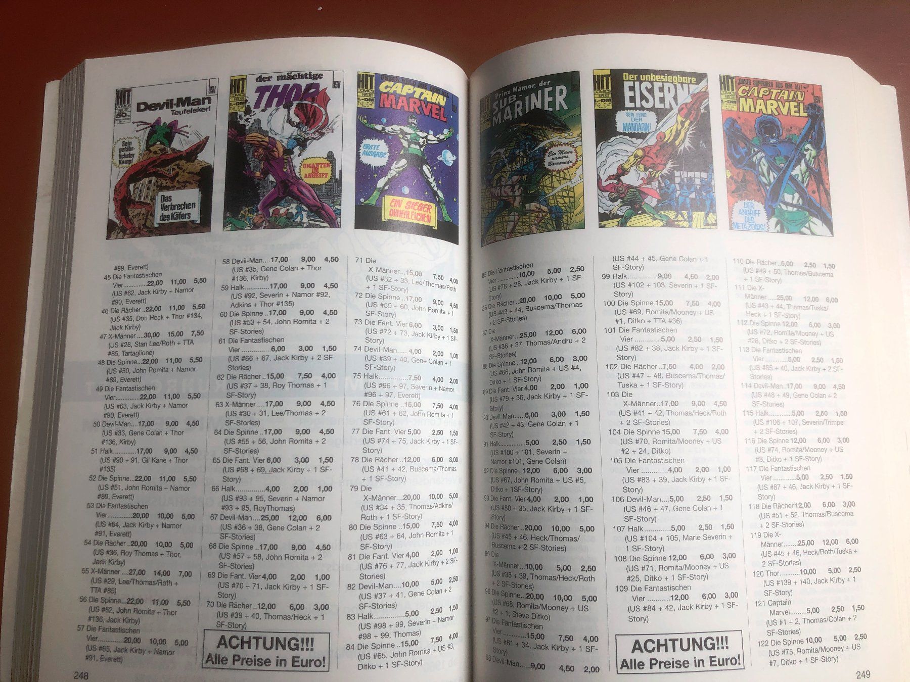 Bücher: 1. Allgemeiner Deutscher Comic Preiskatalog 2002 gebraucht – Gebraucht aus Erlinsbach SO von Elmslie 2