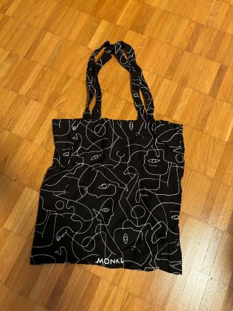 Unbenutzte Stofftasche