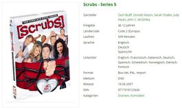 Scrubs - Die komplette 5. Staffel (DVD)