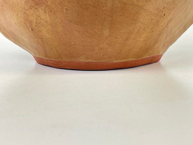 Vasen & Gefässe: Formschöne Kunstvase Gelb/Orange/Blau H 23 cm – Gebraucht aus Zürich von Arche_Brockenhaus 2