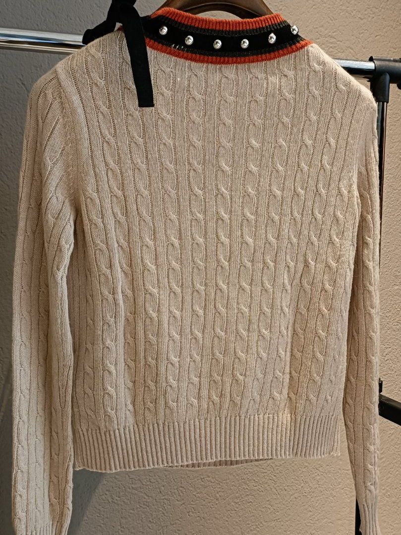 Pulls & Sweat-shirts: Red Valentino Strickpullover, Blumenmuster, Grösse S – D'occasion à Zollikofen par Proseco 3