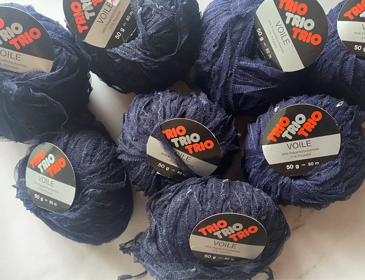 Lana: Trio voile 15 pelotes – Nuovo e nell'imballaggio originale da Randogne venduto da BonnieG
