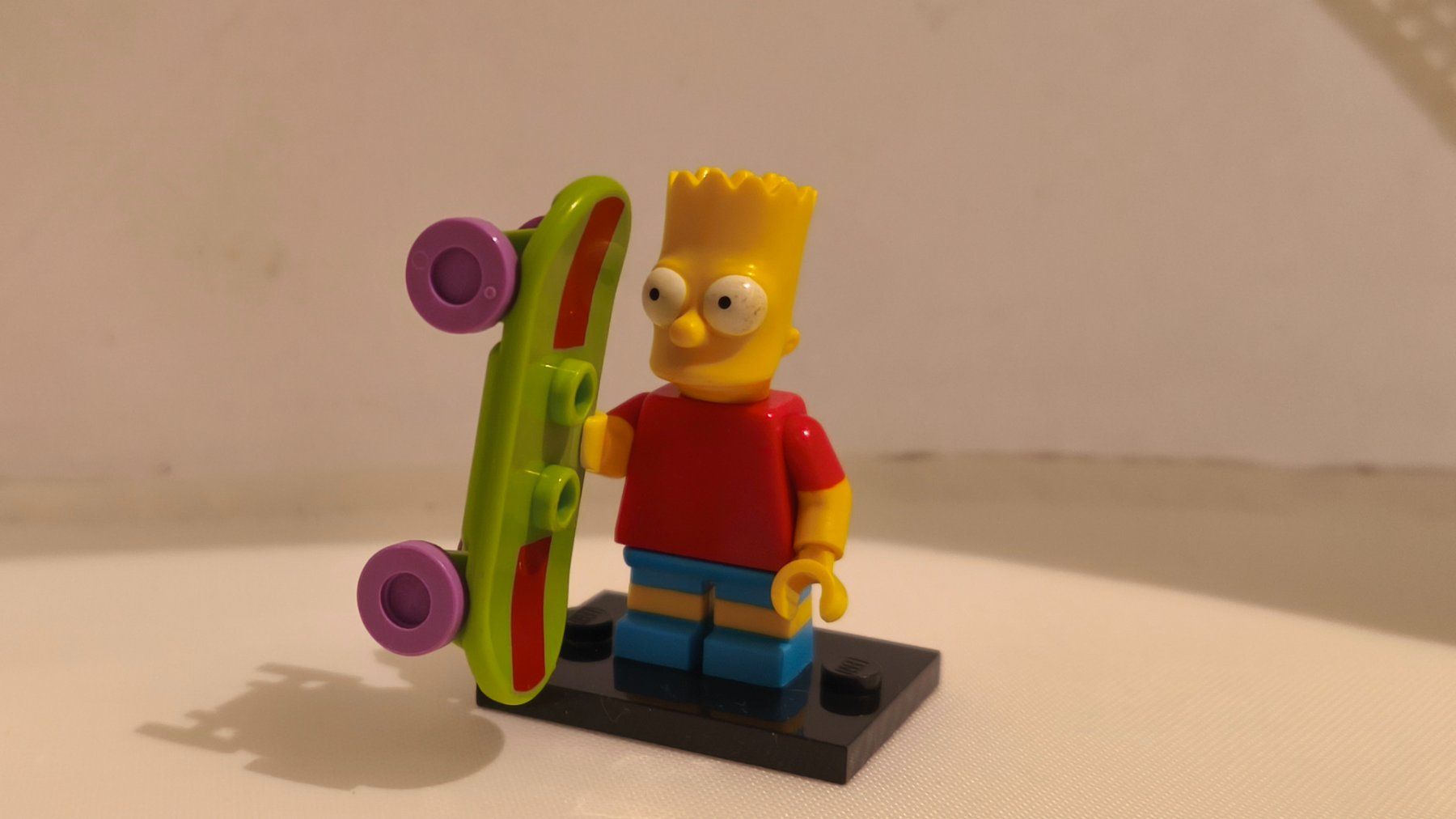 Lego Simpsons Minifigurenserie 1, sim008 Bart Simpson (Gebraucht