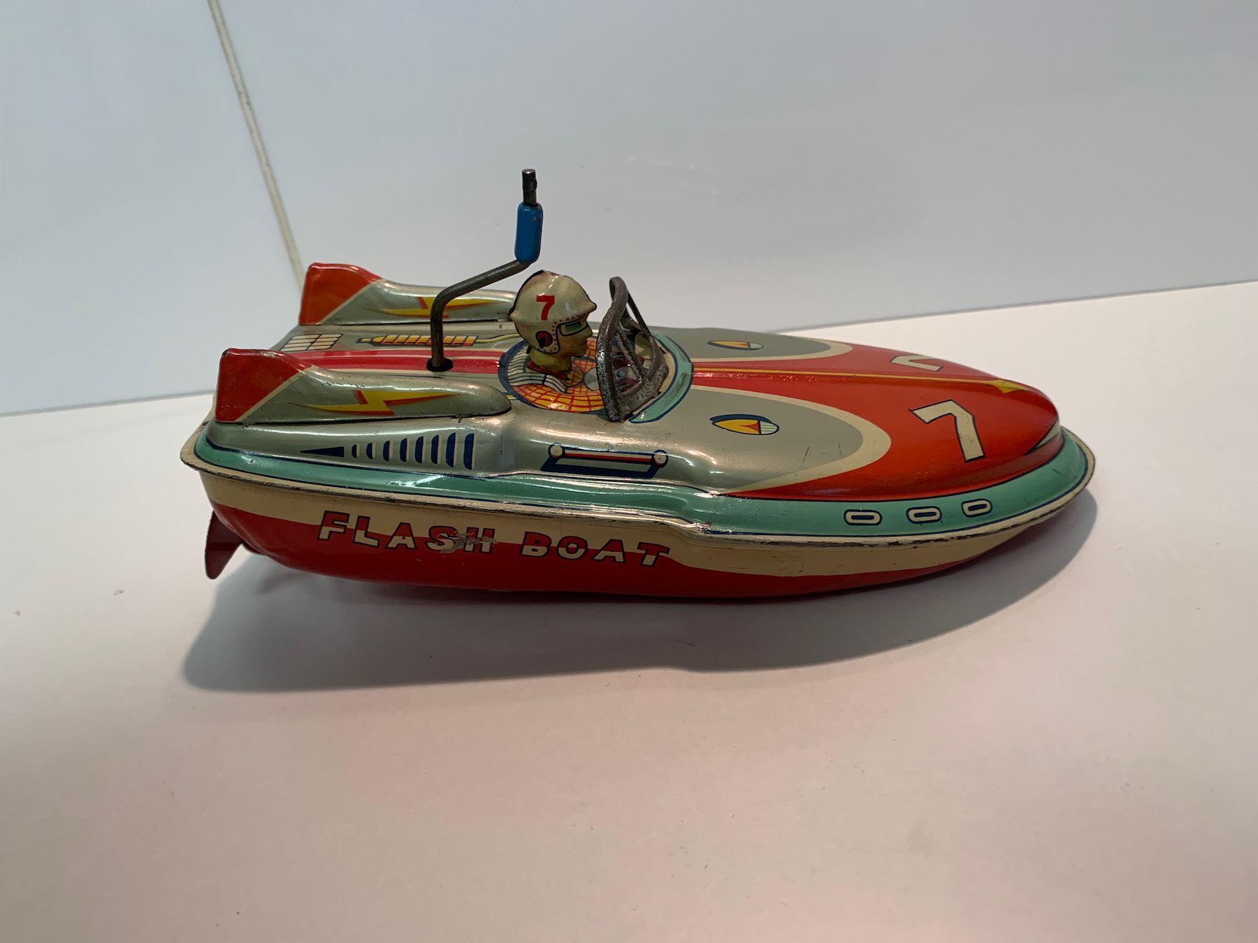 Spielzeuge: Boot Flash Boat Japan Kurbelantrieb i.O.  313 – Gebraucht aus Stäfa von elcondor245 3