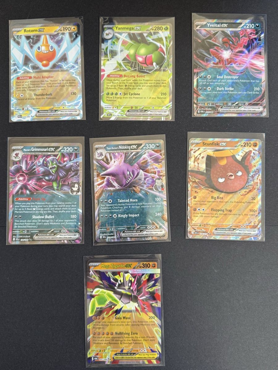 Pokémon Carte collezionabili: 7 Pokemon Karten EX Set – Nuovo (secondo la descrizione) da Lommiswil venduto da manyoki