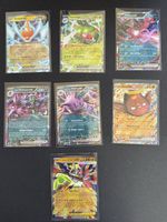7 Pokemon Karten EX Set