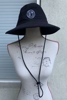Superbe chapeau noir PINE TO PALM coton neuf t.57