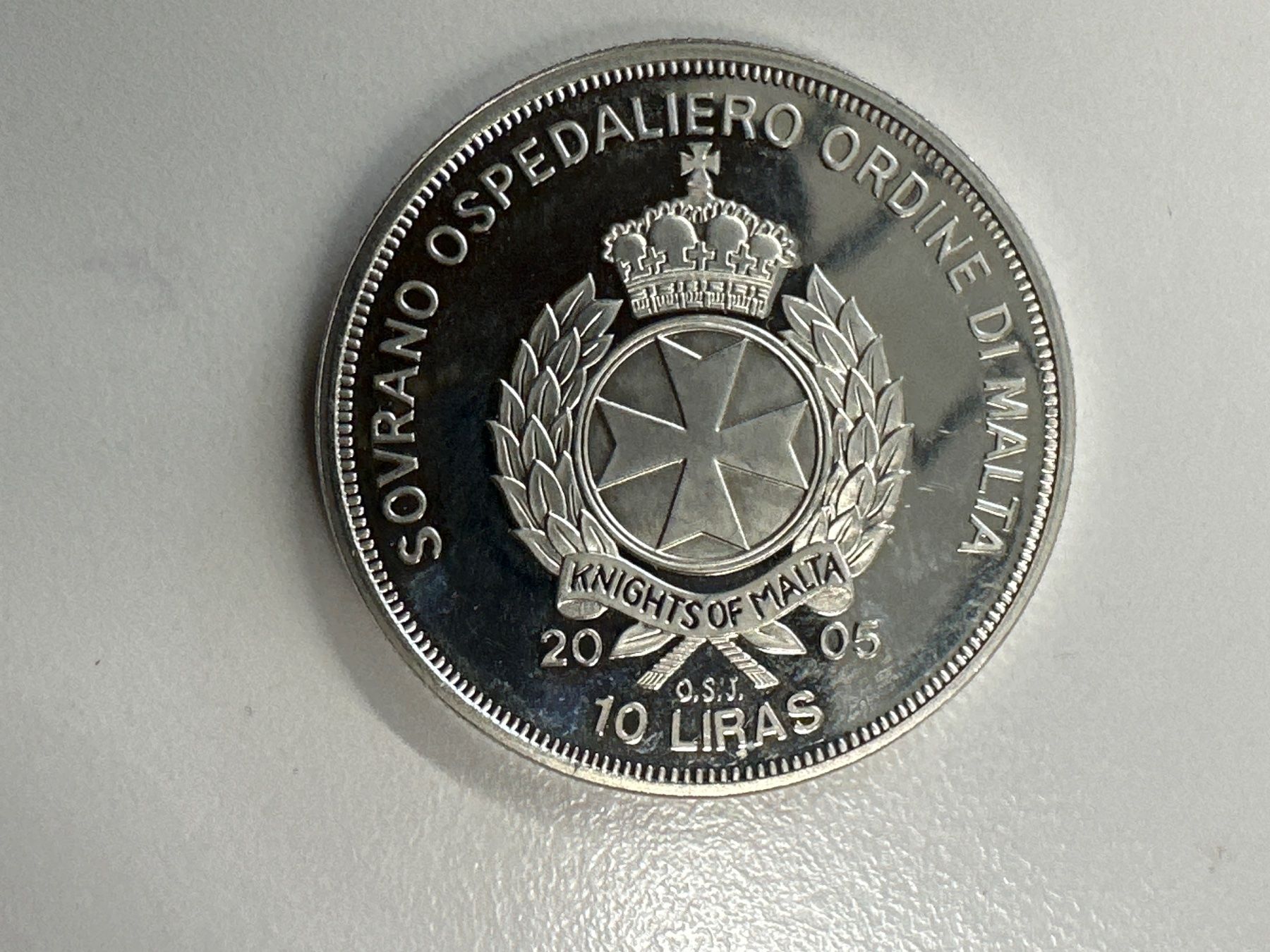 Tutti le monete: 4x10 Liras Malta 2005 Papst – Usato da Herisau venduto da herau 2
