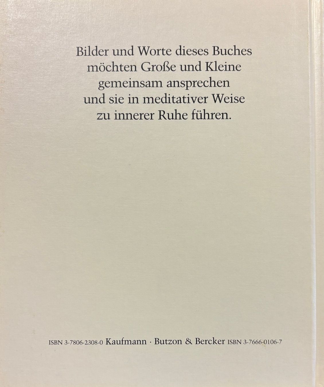 Libri: Heyduck-Huth Hilde, Erde - Ein Bilderbuch zum Stillwerden – Nuovo (secondo la descrizione) da Sarnen venduto da Livres 1
