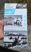 50er/60er Jahre Faltprospekt Pizol BAD RAGAZ Pardiel