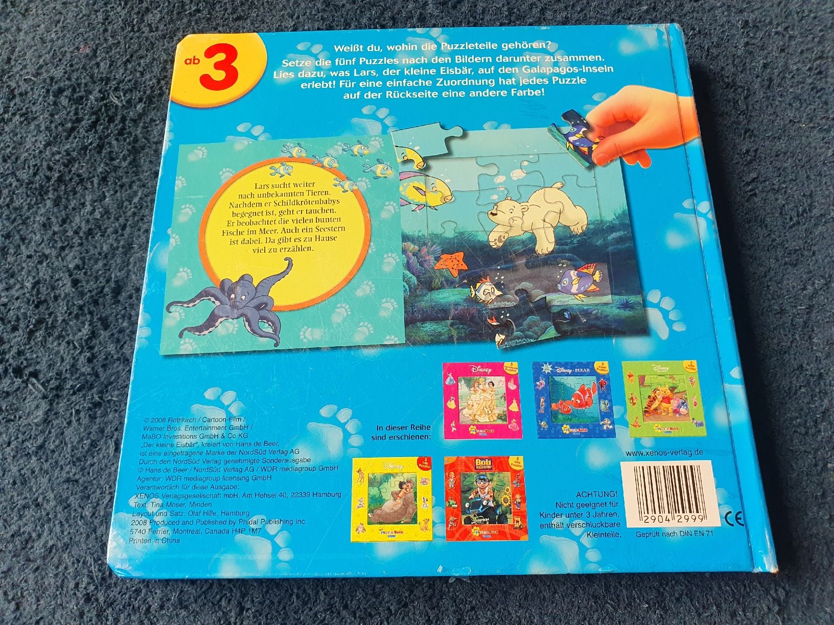 Puzzles: Der kleine Eisbär, Puzzlebuch mit 5 Puzzles à  12 Teile – Gebraucht aus Zürich von cha_bfl5 6