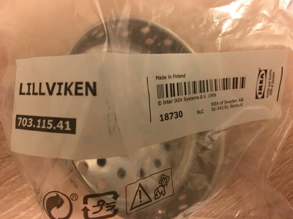Cuisines complètes: LILLVIKEN Sink stopper – Neuf avec emballage d'origine à Fislisbach par Hast1976 1