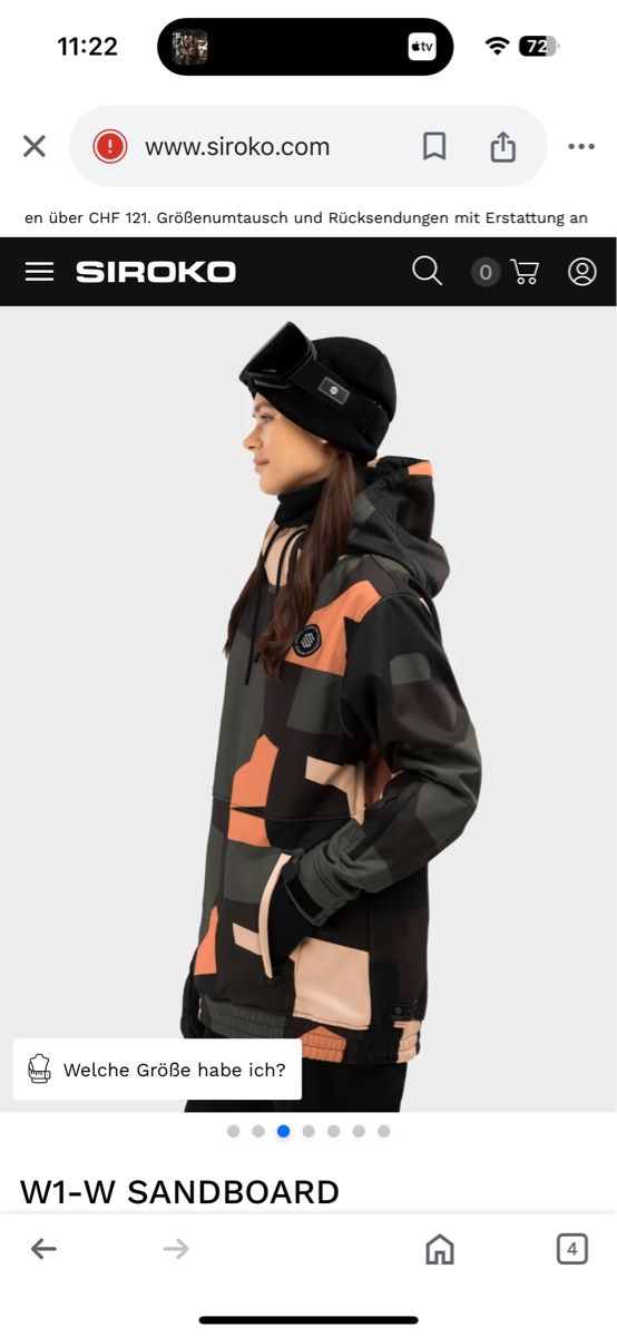 Jacken: Snowboardjacke von siroko NEU – Neu und originalverpackt aus Chur von Paemel 3