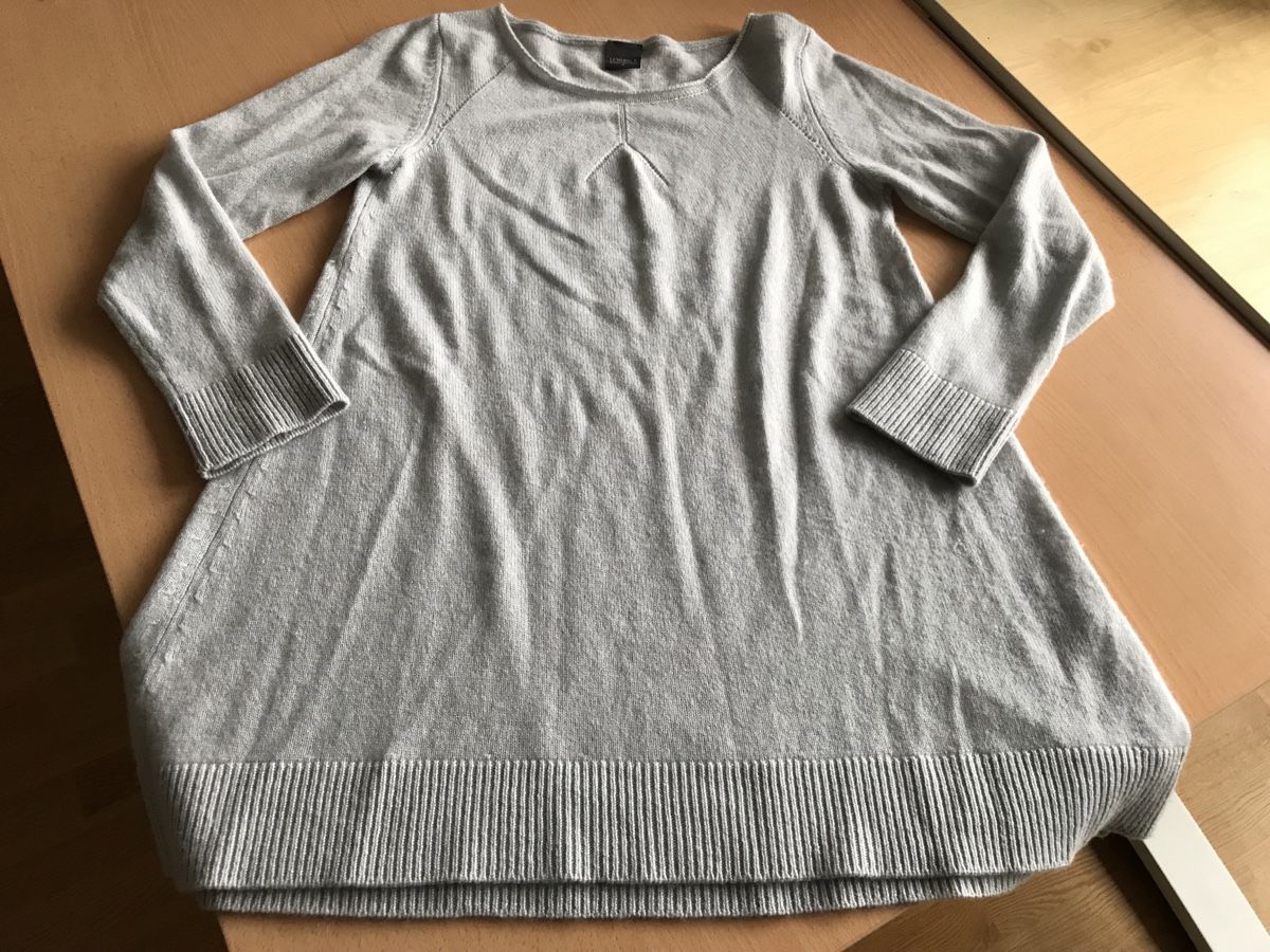 Pullover & Sweatshirts: Pull Cachemire Lorena Antoniazzi, T38 CH, gris bleu clair – Neu (gemäss Beschreibung) aus Morges von sandy069 5