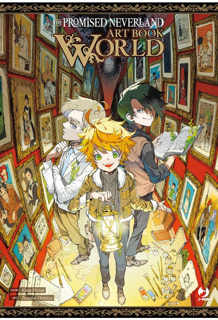 Libri: The Promised Neverland World Artbook – Nuovo e nell'imballaggio originale da Vuadens venduto da Chouchoujapan