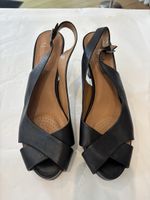 Clarks Highheels Leder schwarz Grösse 8 