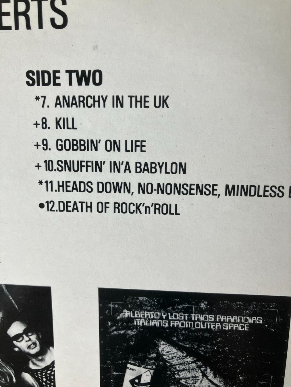 Dischi in vinile: Alberto Y Lost Trios Paranoias – Usato da Aarwangen venduto da Jukebox3 4