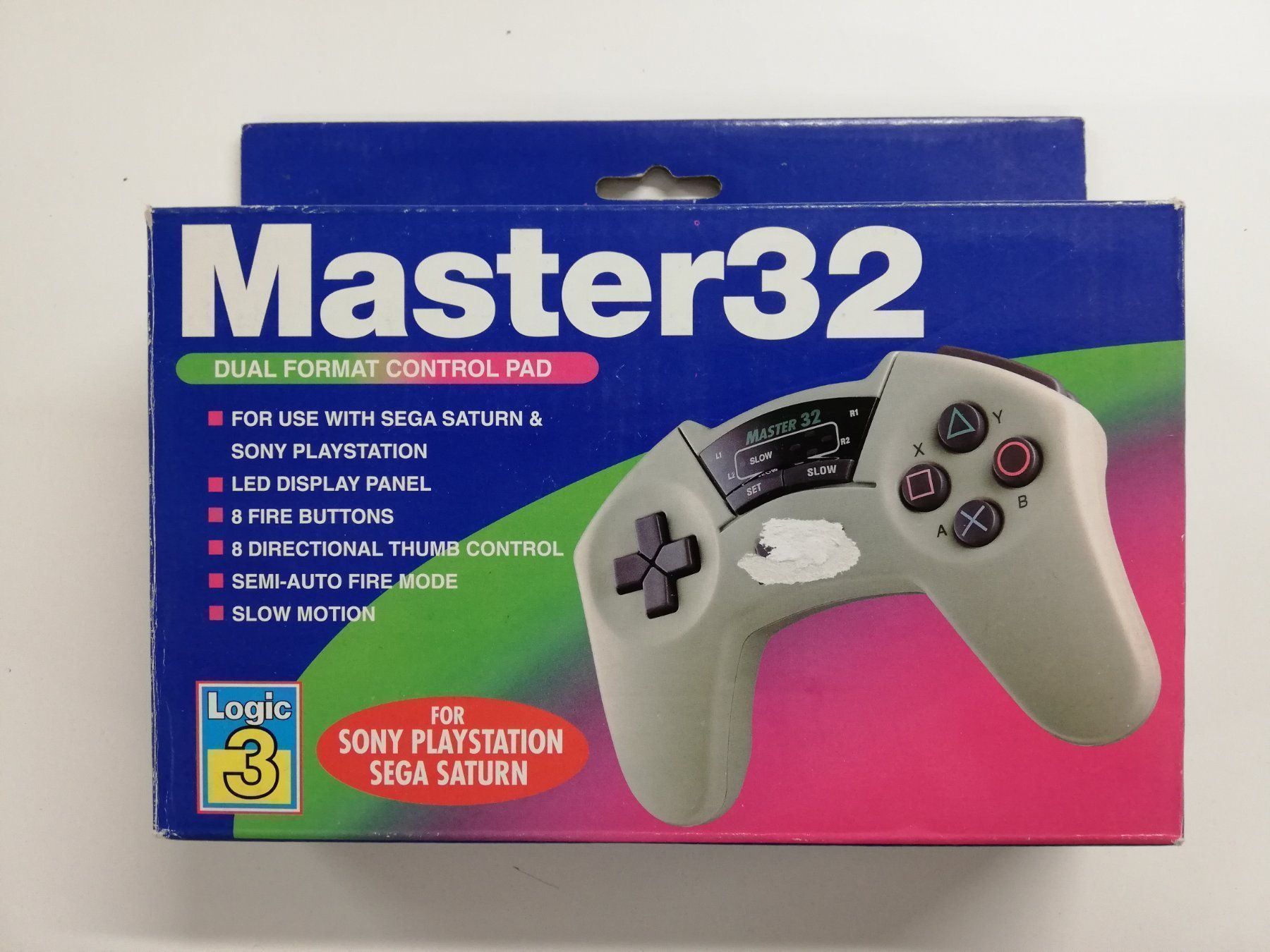 Controller: Master32 Joypad für Sega Saturn + PS1 – Gebraucht aus St. Gallen von zorro_dc
