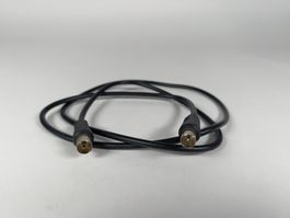 Câble d’antenne coaxial TV 115 cm m/f