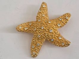 Swarovski Vintage Seestern Brosche