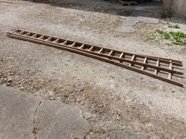 Holzleiter LANZ KOMAG No. 7    9m gebraucht
