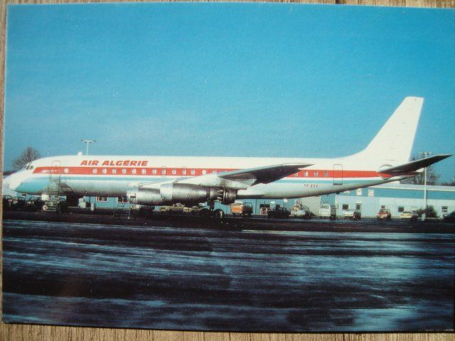 Cartoline postali: Air Algerie DC-8-41 TF-ECV – Nuovo e nell'imballaggio originale da Thun venduto da Abigboss