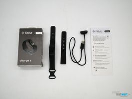 FITBIT Charge 6 Fitnessarmbanduhr schwarz