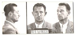 Fotografie Polizeifoto / Mugshot, Franz 