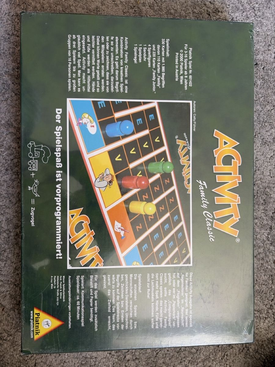 Giochi: Activity Family Classic Game, Original, Top Condition – Nuovo e nell'imballaggio originale da Herrliberg venduto da S.Renner 1