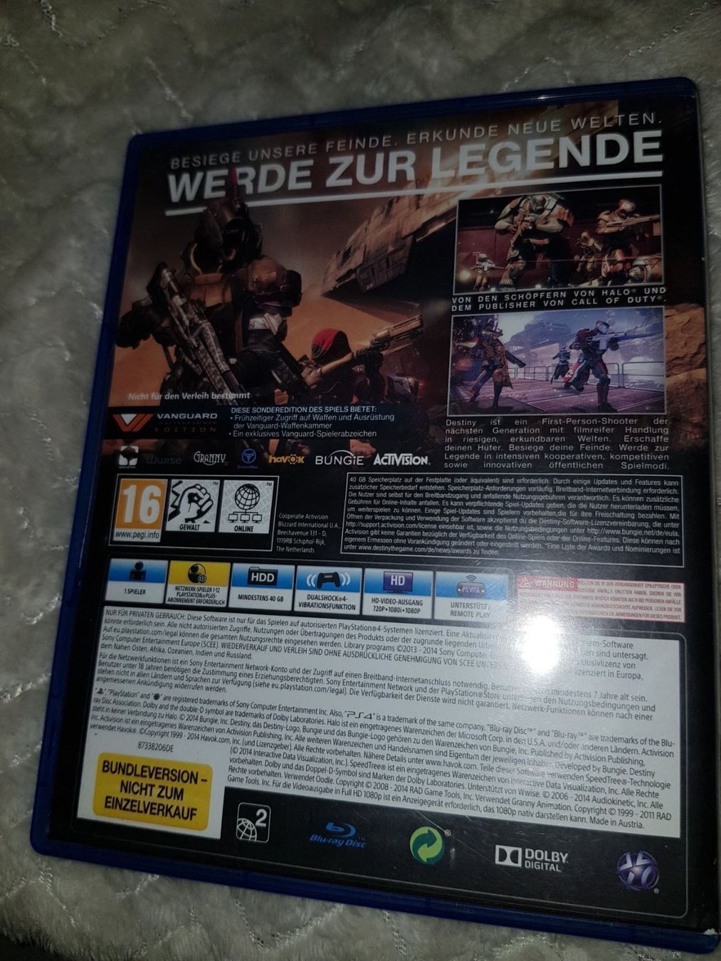 Sony Spiele: Destiny für Ps4 – Gebraucht aus Emmenbrücke von prisan_LU 2