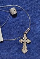 Croix d'argent 925. NEUF