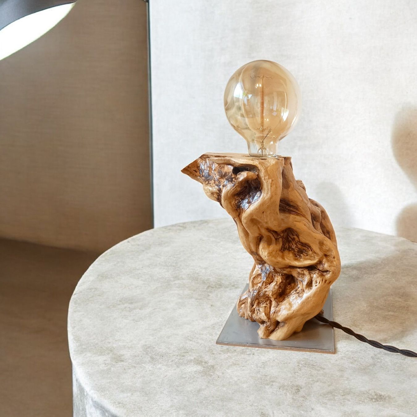 Lampes: Lampe, Weidenwurzel – Neuf avec emballage d'origine à Domat-ems par Gr8wood