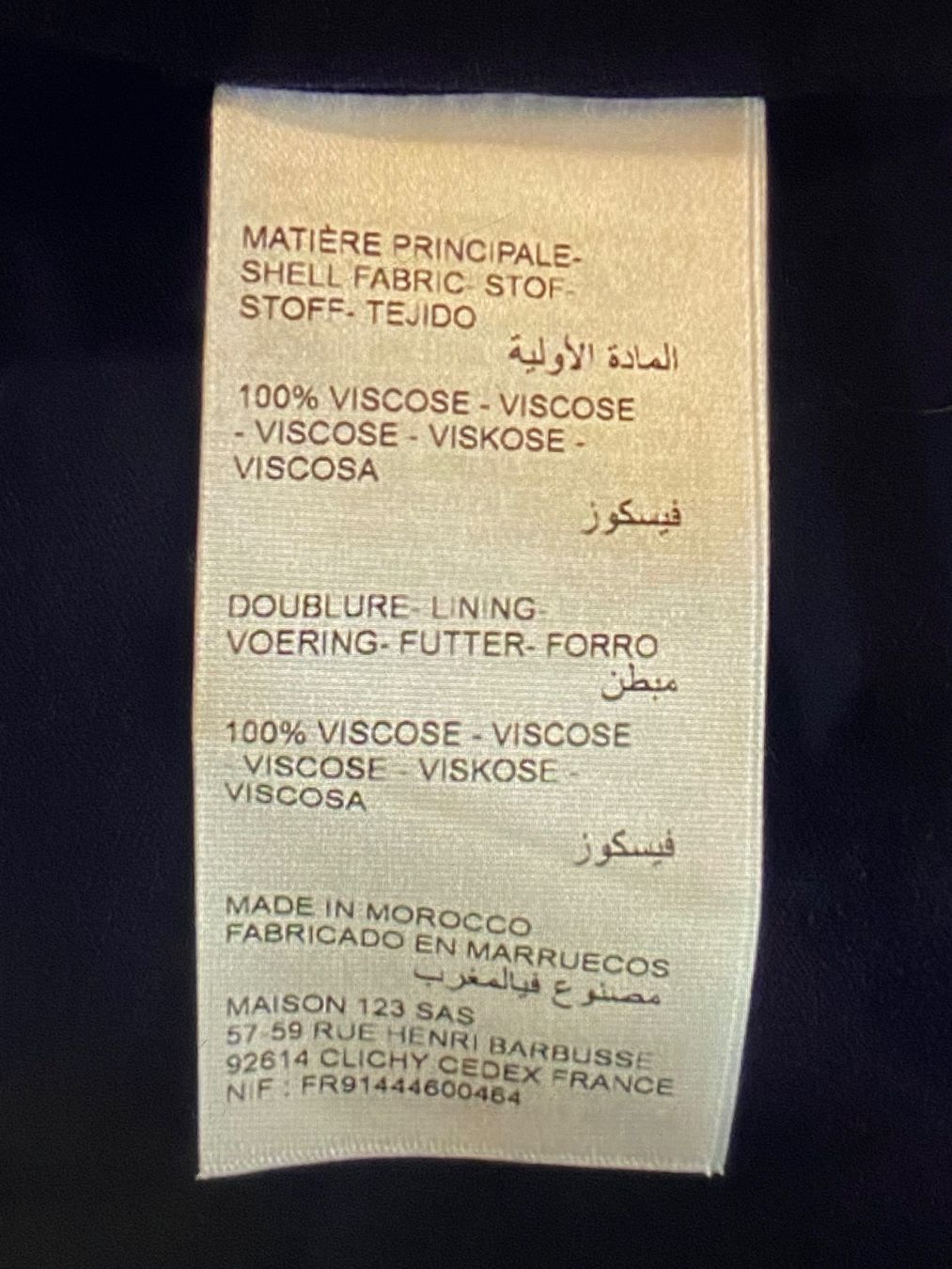 Maison 123 Vestiti: MAISON 123 Candy Robe viscose t. 42 - NEUVE – Nuovo (secondo la descrizione) da Genève venduto da kik_8jd6 5