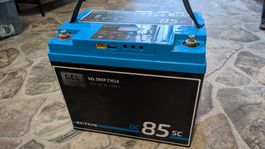 ECTIVE Deep Cycle mit PWM-Ladegerät und LCD-Anzeige
