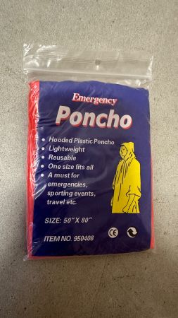 Neue Notfallponcho, Regenschutz z.b. für Festivals!