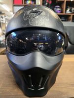Casque Scorpion Exo Combat Evo Kalavera noir/or mat